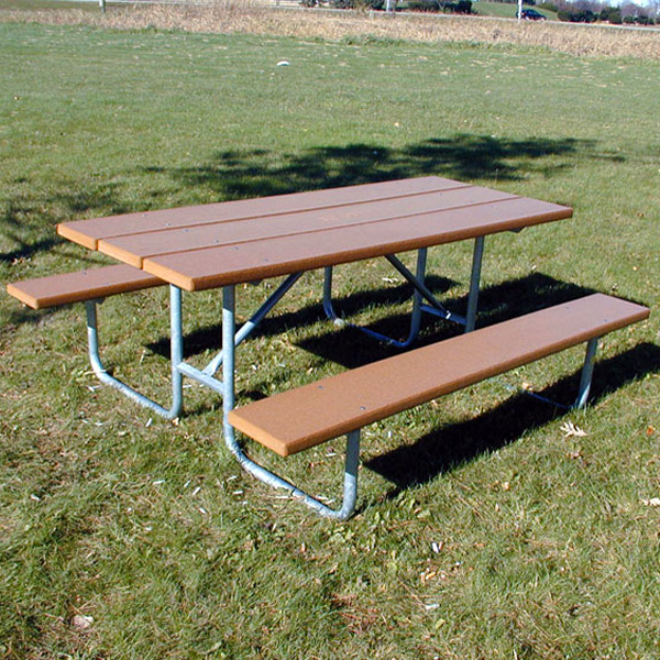 Traditional Recycled Plastic Picnic Table