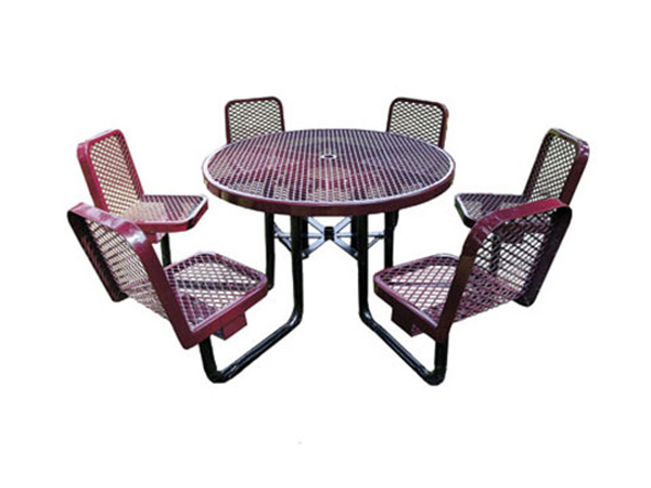 46in. Round Table with Chairs
