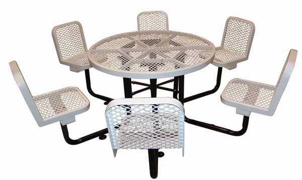 46in. Round Table with Chairs