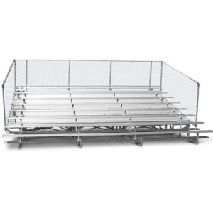 8 row bleachers aluminum