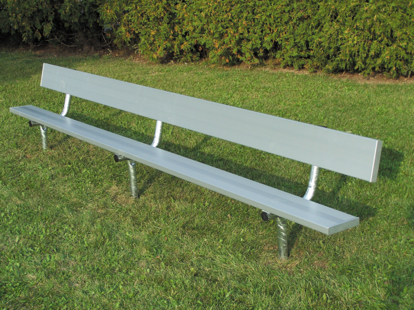 Aluminum Team Bench Inground Mount