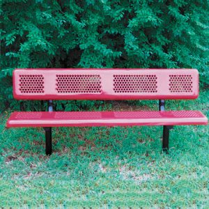 Perforated Style Bench