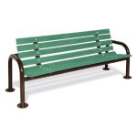 ContouredRecycledBench