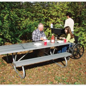 Heavy Duty Wheelchair Accessible Table