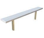 Players Bench Inground Mount 1