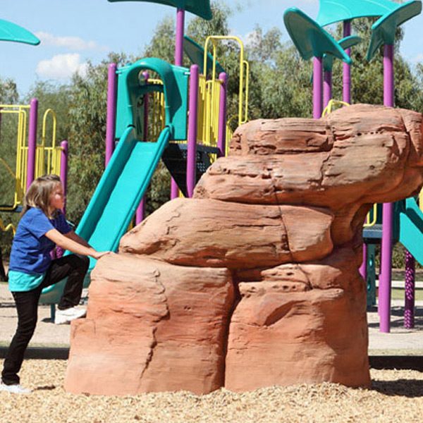 Medium Sandstone Climbing Boulder