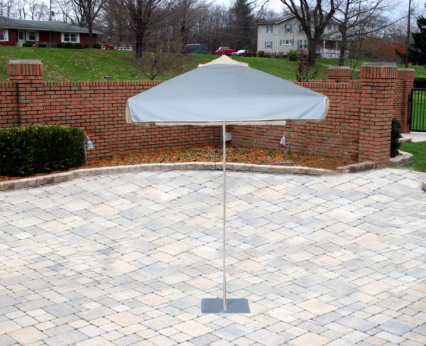 6.5 ft. Aluminum Market Square with Steel Chain