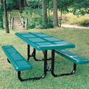 Perforated Style Picnic Table
