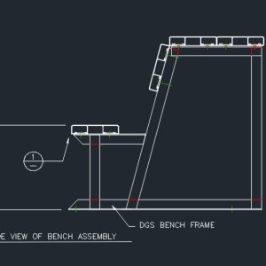 Team Bench With Shelf Dimensions Sheet