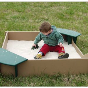 Tot Town Small Sandbox