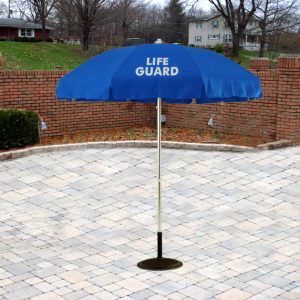 6 ft. Standard Style Pop-Up w/ White Lifeguard Logos