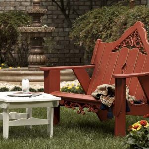 Veranda Pine Adirondack Settee