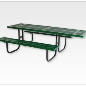 Wheelchair Accessible Rectangular Picnic Table Walk Through