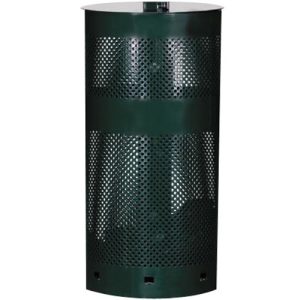 aluminum dog waste receptacle with lid