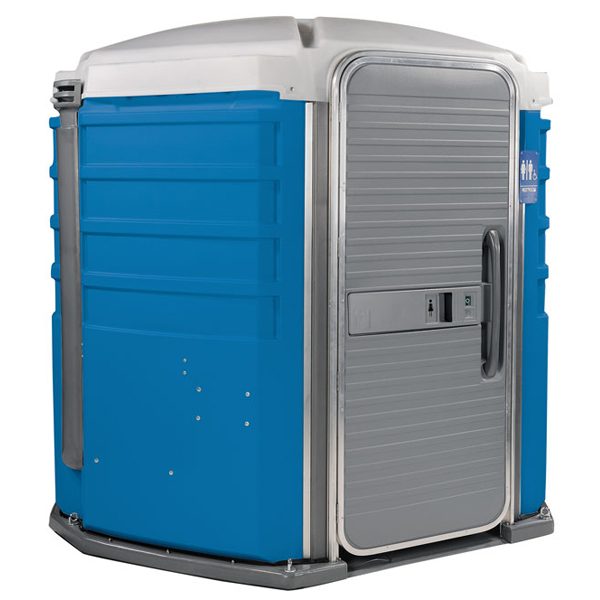 care iii portable toilet blue