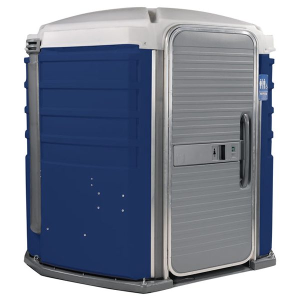 care iii portable toilet dark blue