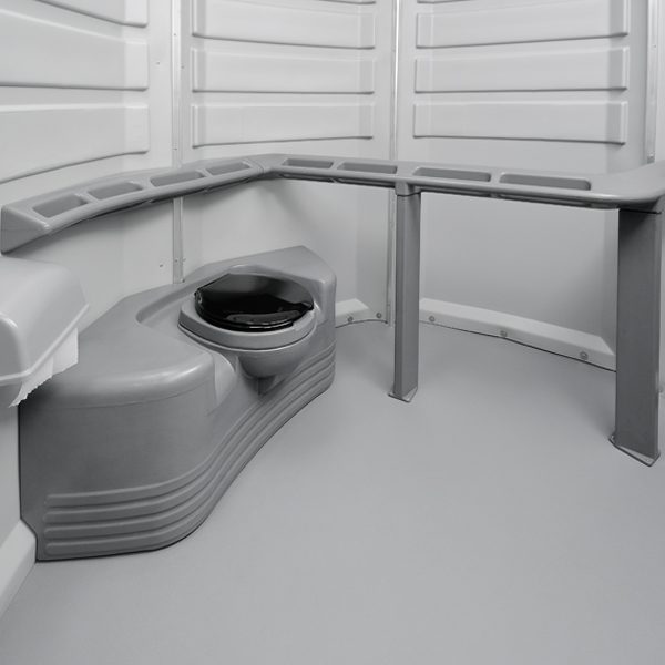 care iii portable toilet interior wide