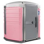 care iii portable toilet pink