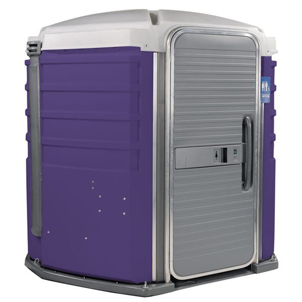 care iii portable toilet purple