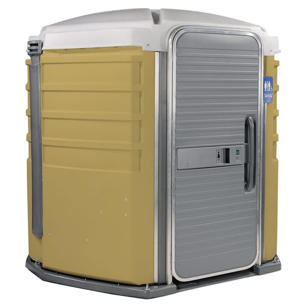 care iii portable toilet tan