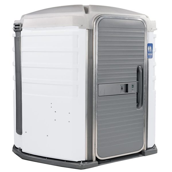 care iii portable toilet white