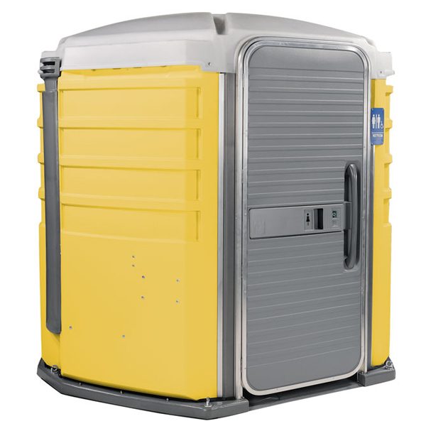 care iii portable toilet yellow