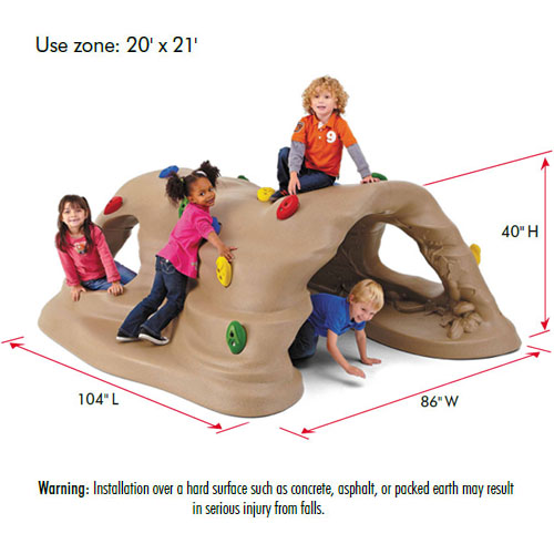 Climb and Discover Cave Play System Diagram