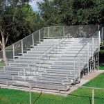 code compliant bleacher 14 rows