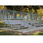 code compliant bleacher 4 rows