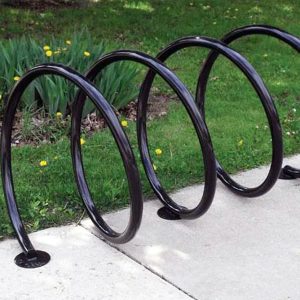 coil bike rack