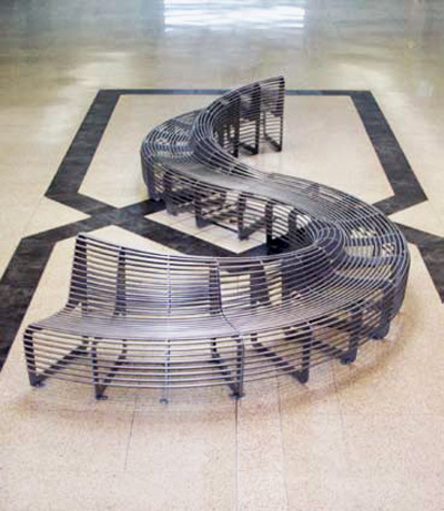 Continuum S Shaped Bench