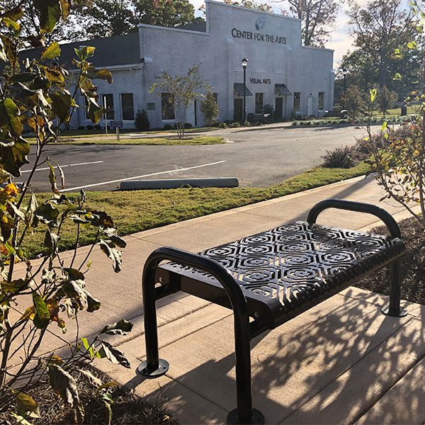 contour bench without backless park benches