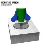 discovery centers anchor bolt mounting option