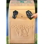dogipot polyethylene dog valet beige