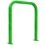 downtown bike rack green