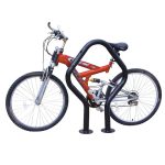 flare bike rack black