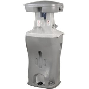 heated bravo portable sink left