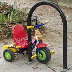 hoop bike rack system