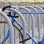 hoop bike racks