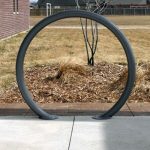 horse shoe bike racks