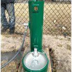 metal pedestal pet fountain kit