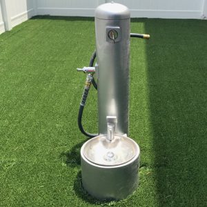 metal pet fountain