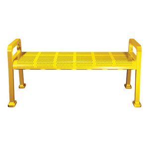 Perforated Bench Without Back
