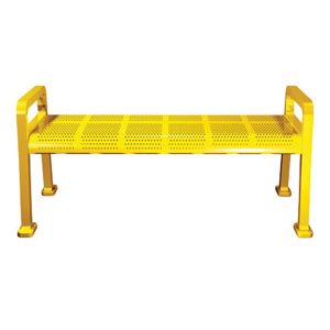 Perforated Bench Without Back