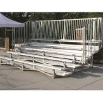premier picket series bleachers 4 rows