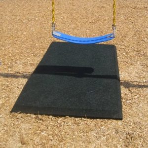 rectangular terra playground swing pad