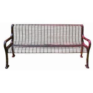 6ft. Roll Formed Wire Bench