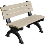 silhouette park bench 4ft