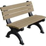 silhouette park benches 4ft
