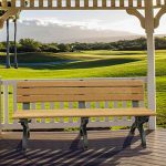 silhouette park benches 6ft